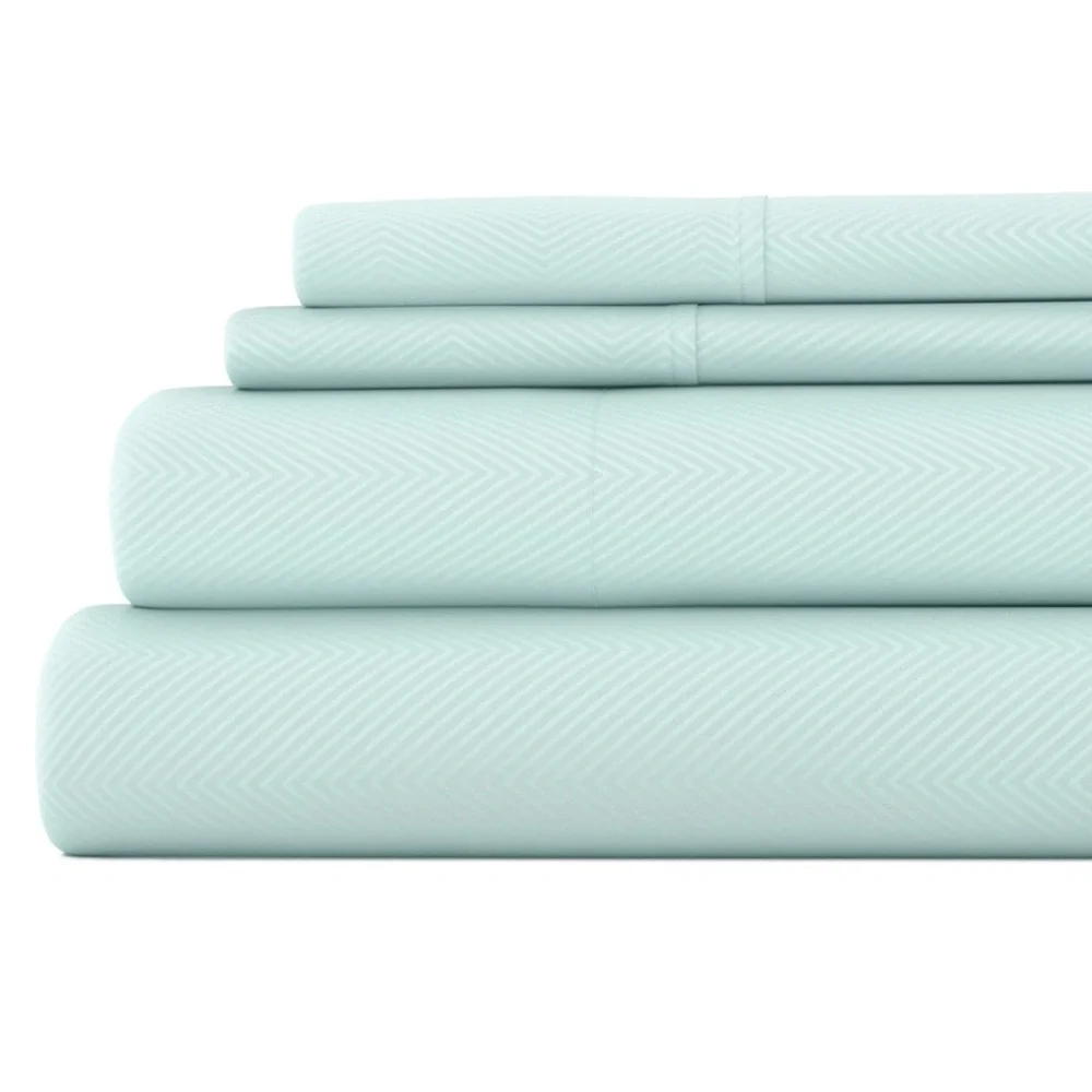 Light Blue Bed Sheet Set - Premium Soft Bedding
